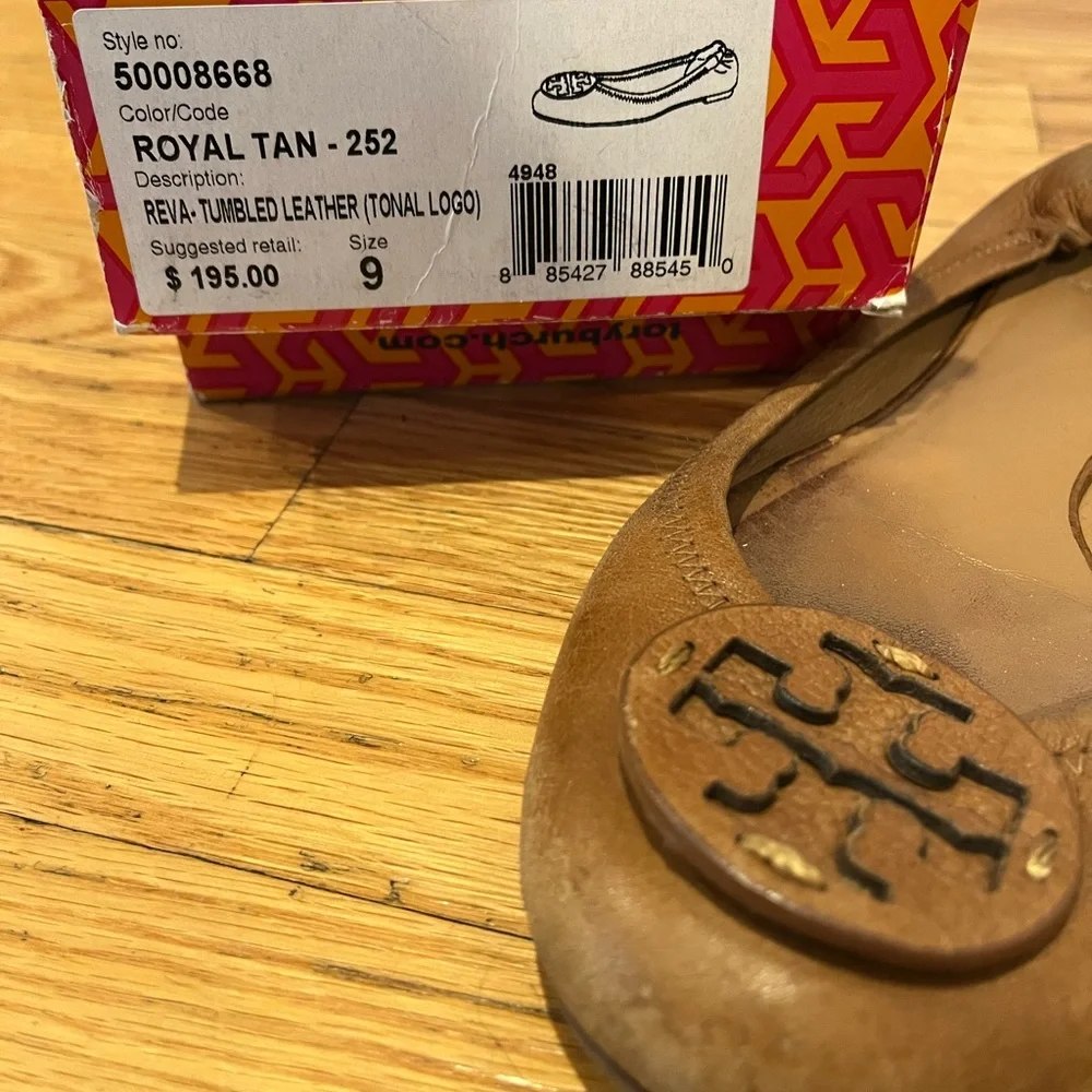 Tory Burch Ballet Flats - Tan - Size 9 - Picture 7 of 8